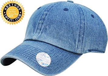 KBETHOS Dad Hat Adjustable Plain Cotton Cap Polo Style Low Profile Baseball Caps Unstructured