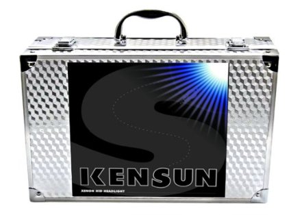 Kensun HID Xenon Conversion Kit All Bulb Sizes and Colors with Slim Digital Ballasts - 9007 9004 HB5 LoHi Halogen Low-Beam Xenon High-Beam Halogen - 5000k