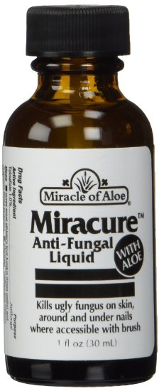 Miracle Of Aloe Miracure Anti-Fungal with Aloe Liquid-1 fl oz Liquid