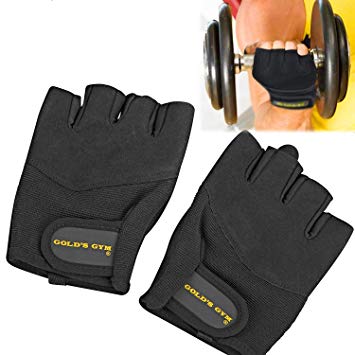 Golds Gym Classic Training Gloves, Workout Gloves, Weightlifting, Fitness, Exercise (Medium)