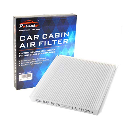 POTAUTO MAP 1018W Cabin Air Filter Replacement compatible with HYUNDAI, Accent, Elantra, KIA, Forte