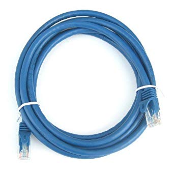 RiteAV - Cat6 Network Ethernet Cable - Blue - 7 ft. (Fluke Tested & Certified)