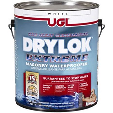 Drylok 28613 Extreme Latex Masonry Waterproofer Interior/Exterior Smooth Finish, White