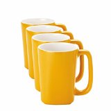 Rachael Ray Dinnerware Round and Square 4-Piece Mug Set