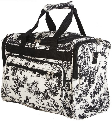 World Traveler Toile Collection Travel Duffle Bag