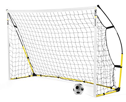 SKLZ Quickster Soccer Goal- Quick Set-Up, Ultra Portable Soccer Goal (12x6', 8x5', or 6x4')