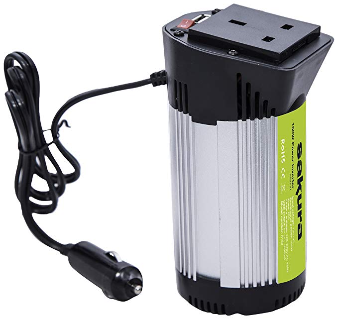 Sakura SS5310 Power Inverter, 150W