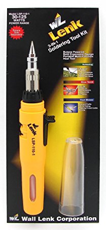 Wall Lenk LSP-110-1 SOLDERPRO 110 3-in-1 Auto Ignition Soldering Iron & Blow Torch