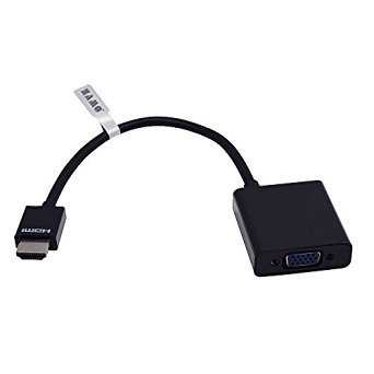 ZAMO Active HDMI to VGA Adapter (Male to Female) with 3 Ft Micro USB Cable