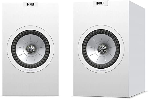 KEF Q350 Bookshelf Speaker, Satin White (Pair)