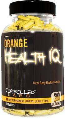 Health IQ orange 90 tablets