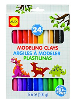 Alex Toys 266/24 Young Artist Studio Modeling Clay with 24 Colors