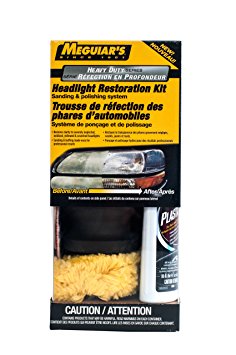 Meguiar's G3000C Heavy Duty Headlight Restoration Kit