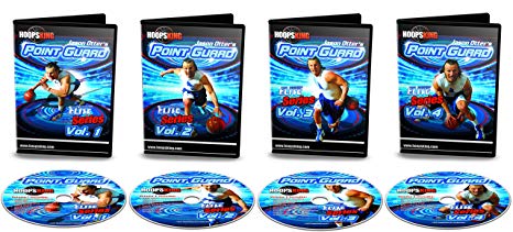 HoopsKing Point Guard Elite Training Basketball 4 DVD Pack