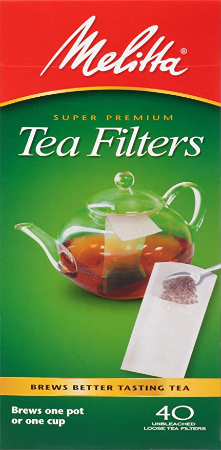Melitta Loose Tea Filter, 40 Ct.