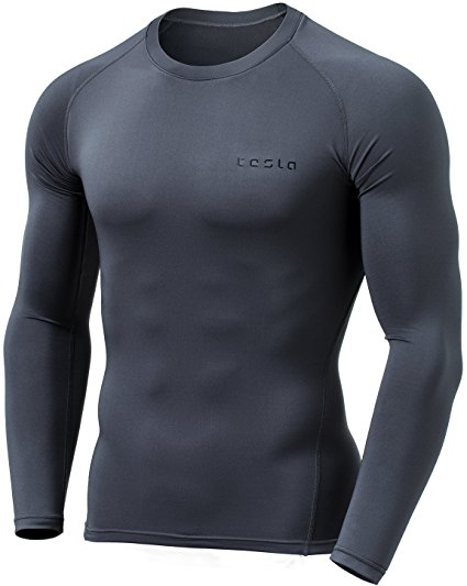 Tesla Men's Thermal Wintergear Compression Baselayer Long Sleeve Top YUD21 / YUD41 / YUD34 / R34 / R44/ RX1