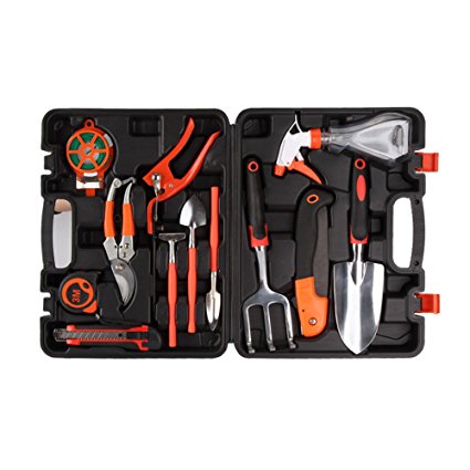 12pcs Premium Garden Gardening Tool Set Garden Hand Tools Mechanics Kit Pruning Tools