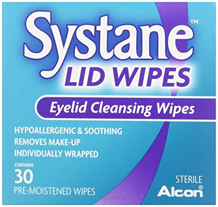 Systane Lid Wipes Eyelid Cleansing Wipes 30 Each (Pack of 2)