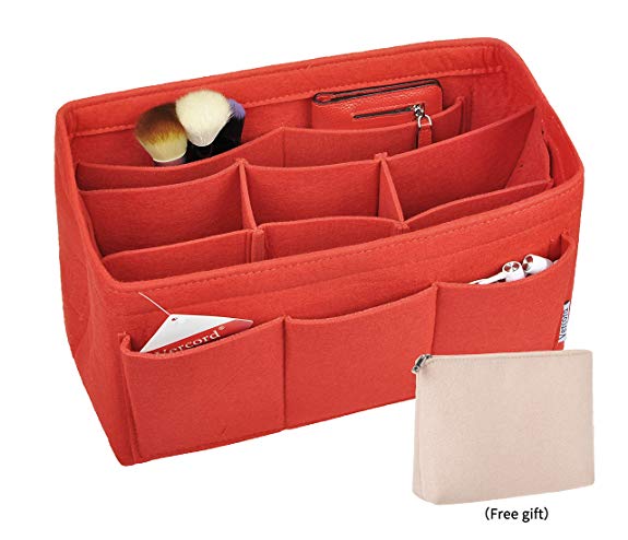 Vercord Felt Lightweight Handbag Purse Organizer Liner Shaper Insert Inside In Bag 4 Size