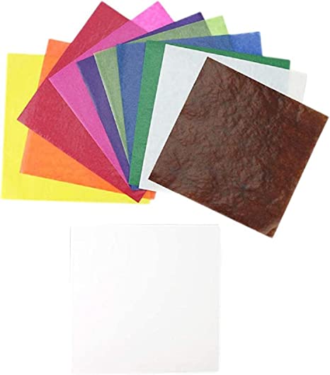 YABINA Kite Paper, Assorted Colors, 100 Sheets, 6.25" Square (6.25)