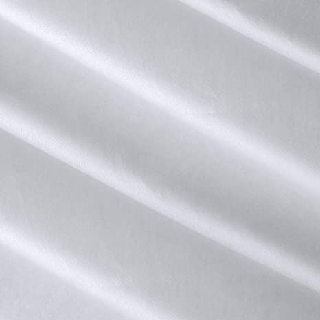 60 Inch x 11 Yards White Fusible Interfacing, Non-Woven Polyester Interfacing Fabric Single-Sided Iron on Interfacing for DIY Supplies