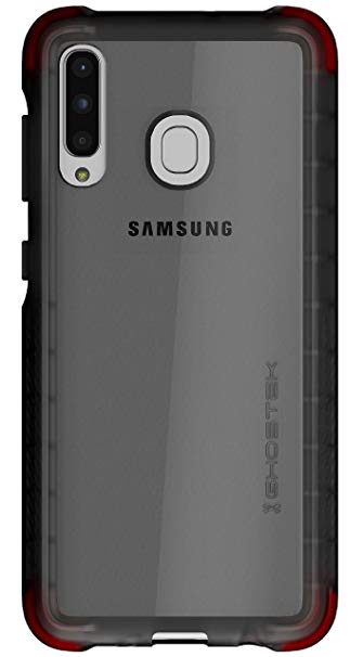 Ghostek Covert Slim Fit Clear Case Designed for Samsung Galaxy A20 A30 A50 Case (2019) Shockproof Bumper with Reinforced Shock Absorbing Corners & Scratch Resistant Transparent Back – (Smoke)