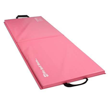 We Sell Mats Portable Folding Excercise Pilates Yoga Aerobic mat with carry handles