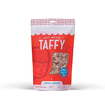 Taffy Shop Creamy Caramel Salt Water Taffy - 2 LB Bag