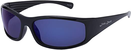 Little Devil Polarized Sports Sunglasses for Men Women Driving Running Fishing Cycling Golf Sunglasses TR90 Unbreakable Frame
