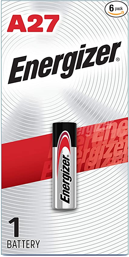 Energizer A27 Batteries 12V Alkaline, (1 Battery Count)