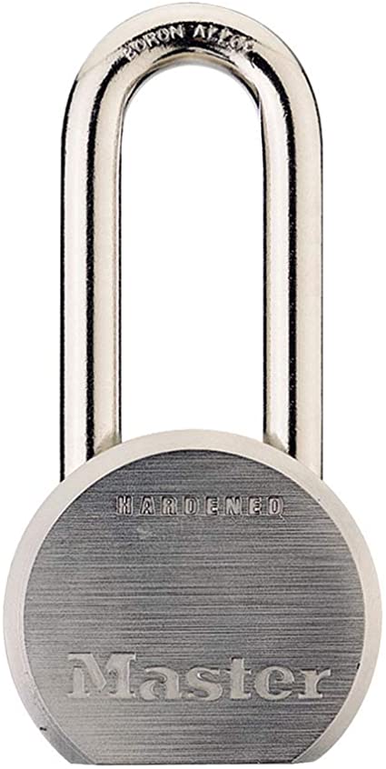 Master Lock 930DLHPF High Security Keyed Different Padlock with 2-1/2-Inch Solid Steel Body, 2-Inch Shackle