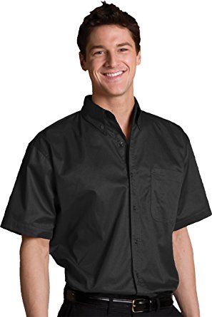 Edwards Garment Men's Big And Tall Short Sleeve Button Down Shirt