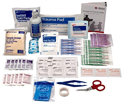 Pac-Kit by First Aid Only Refill For Bulk 25 Person First Aid Kit, 106-Piece Boxes