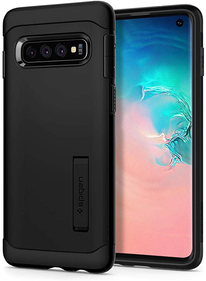 Spigen Slim Armor Designed for Samsung Galaxy S10 Plus Case (2019) - Black