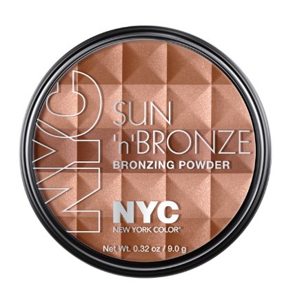 N.Y.C. New York Color Sun N' Bronze Bronzing Powder, Montauk Bronze, 0.42 Ounce