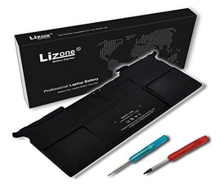 Lizone New Laptop Battery for Apple Macbook Air 11 A1406 A1370 A1406 A1495 2011 2012 2013 2014 version Macbook Air 11 020-7376-A 020-7377-A MC968 MC965 MC506LL MC969LL - 18 Months Warranty