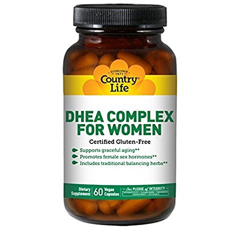 Country Life DHEA Complex for Women, 60-Count