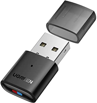 UGREEN Bluetooth Adapter USB Audio Bluetooth 5.0 Adapter kompatibel mit PS5, PS4, PS4 Pro, Switch, Computer, Desktop, Laptop, Windows, MacOS, Linux usw. Plug and Play