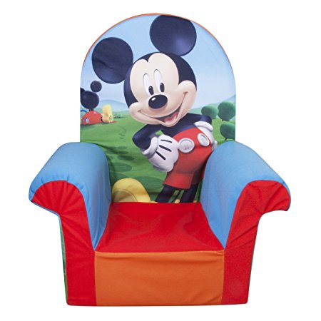 Marshmallow Fun Furniture Mickey Mouse Club House High Back Chair