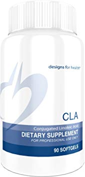 Designs for Health - CLA - 780mg Conjugated Linoleic Acid Fat Burning Support for Men & Women, 90 Softgels