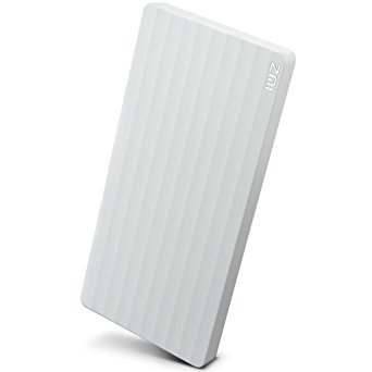 ZMI Ultra Slim 10000mAh Portable High-speed Charging Technology Power Charge for iPhone, iPad, Samsung - White