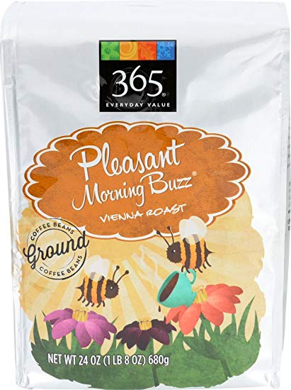 365 Everyday Value, Pleasant Morning Buzz Vienna Roast Ground Coffee, 24 oz