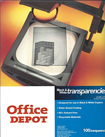 Office Depot(R) Plain Paper Copier Transparency Film, Pack Of 100
