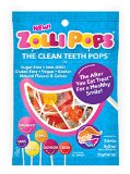 Zollipops Clean Teeth Pops Anti Cavity Lollipops Variety Pack 25 Count