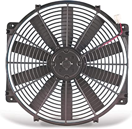 Flex-a-lite 11624 Black 16" 24V Reversible Electric Fan