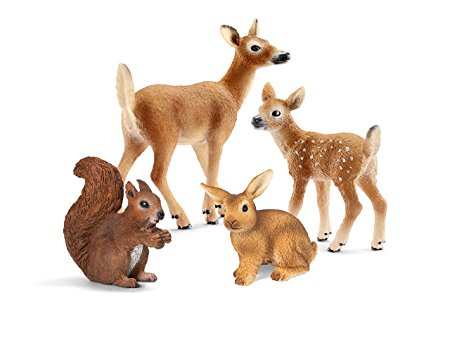 Schleich North America Forest Animal Babies Set