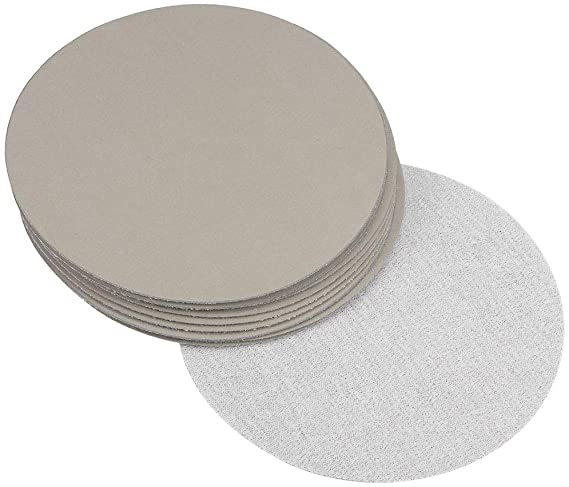 uxcell 5 Inch Wet Dry Sanding Discs 5000 Grit Hook and Loop Sanding Disc Silicon Carbide Sandpaper 10pcs