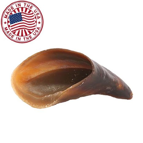 Natural Cow Hooves for Dogs - Made in the USA Bulk Dog Dental Treats & Dog Chews Beef Hoof, American Made