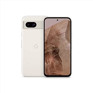 Google Pixel 8a - Unlocked Android Phone with Google AI, Advanced Pixel Camera and 24-Hour Battery - Porcelain - 128 GB