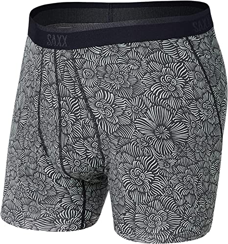 Saxx Men's Underwear - Platinum Boxer Briefs with Built-in Pouch Support - Underwear for Men